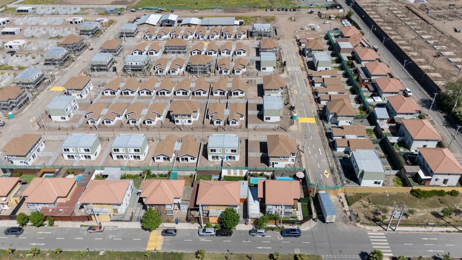Plano cenital Barrio Viña Carmen